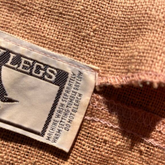 Vintage 1970s camel brown sleeveless vest buttons, light academia preppy - Picture 8 of 8